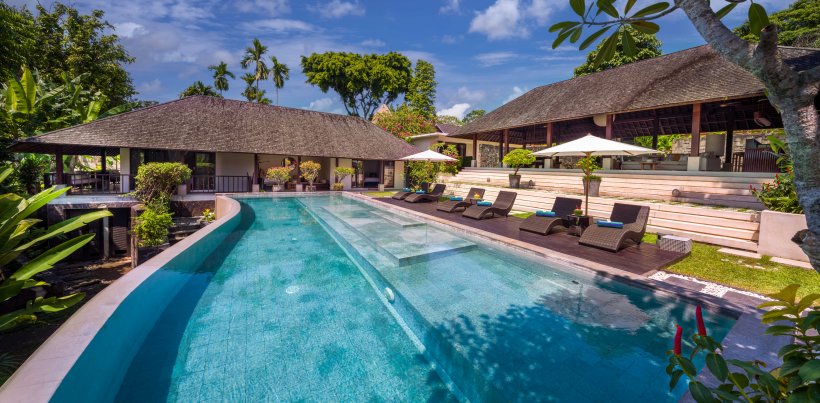Villa Bunga Pangi, Private swimming pool